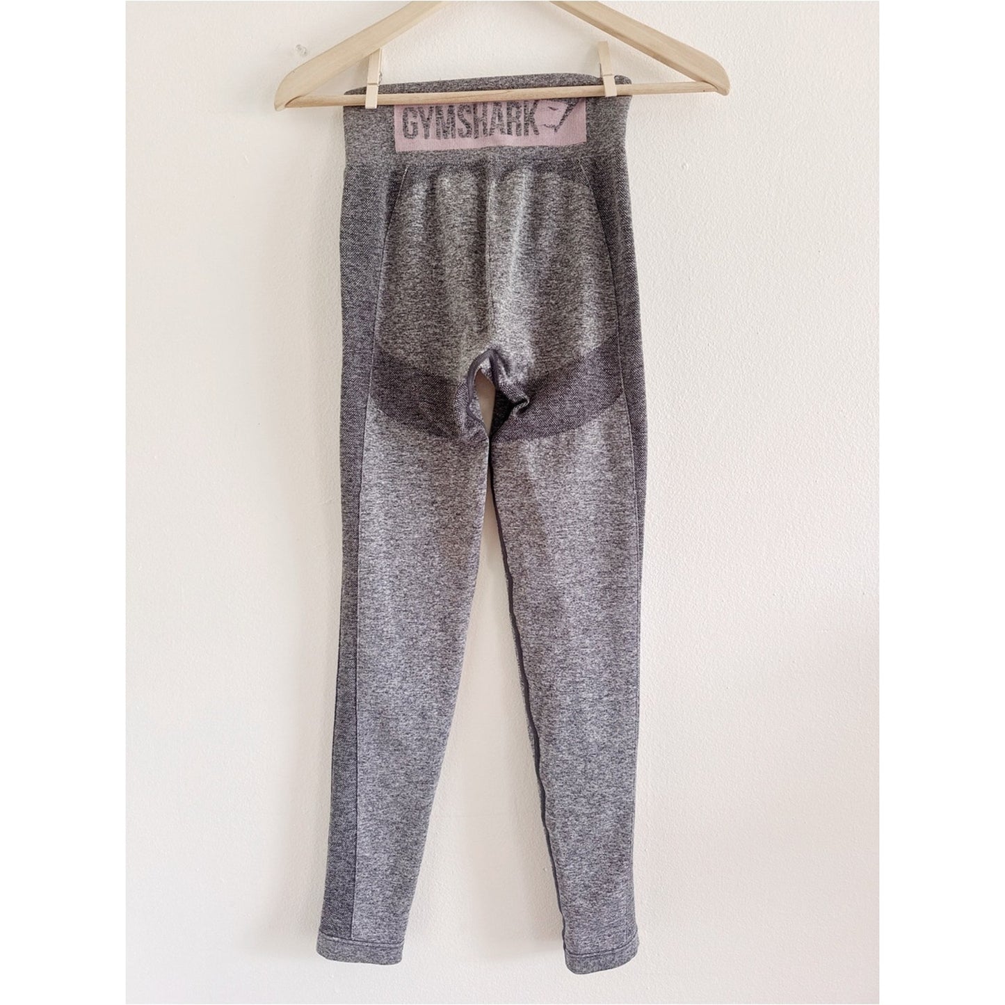 Gymshark High-Waist Heather Gray Leggings ~small