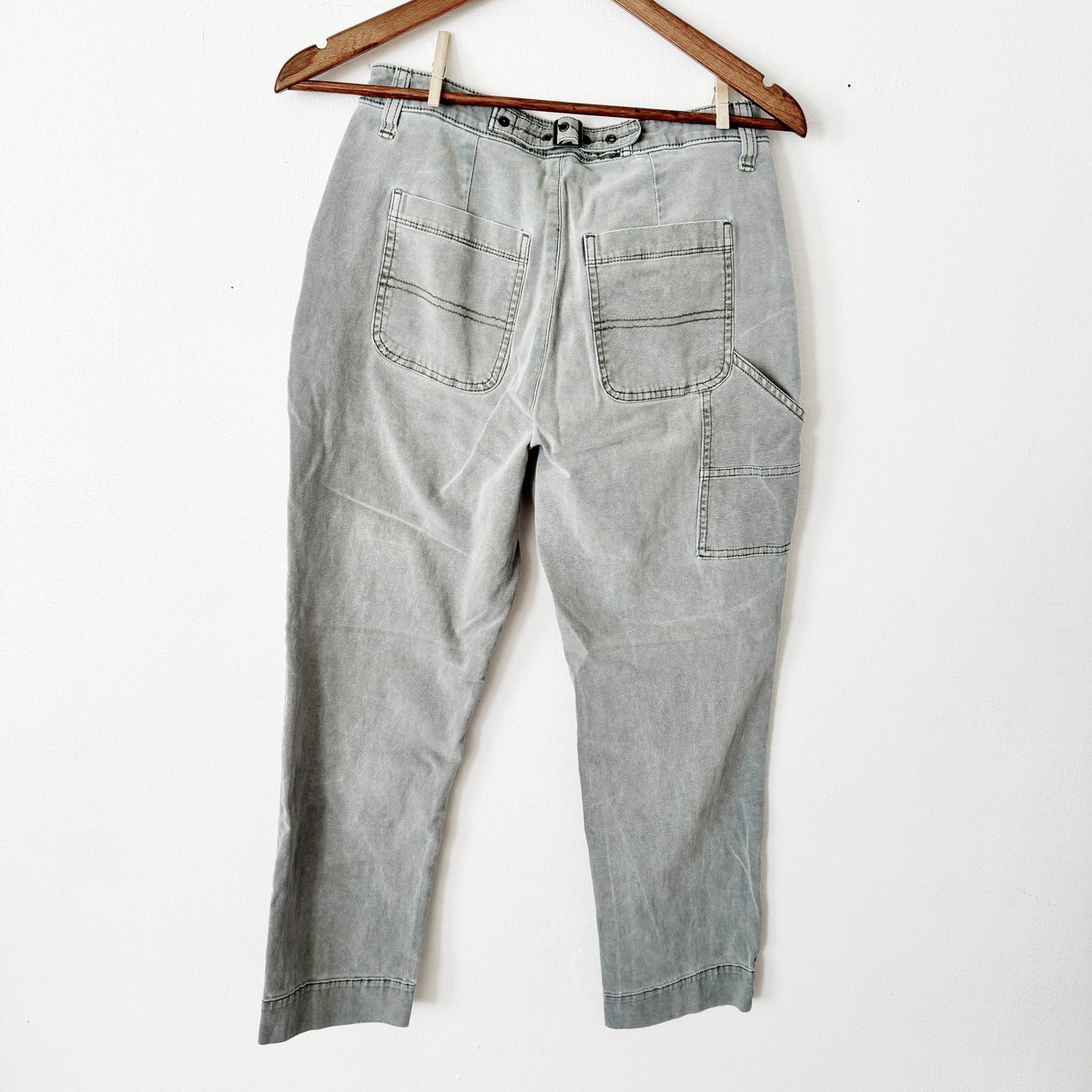 Old Navy olive green high rise pants size 4