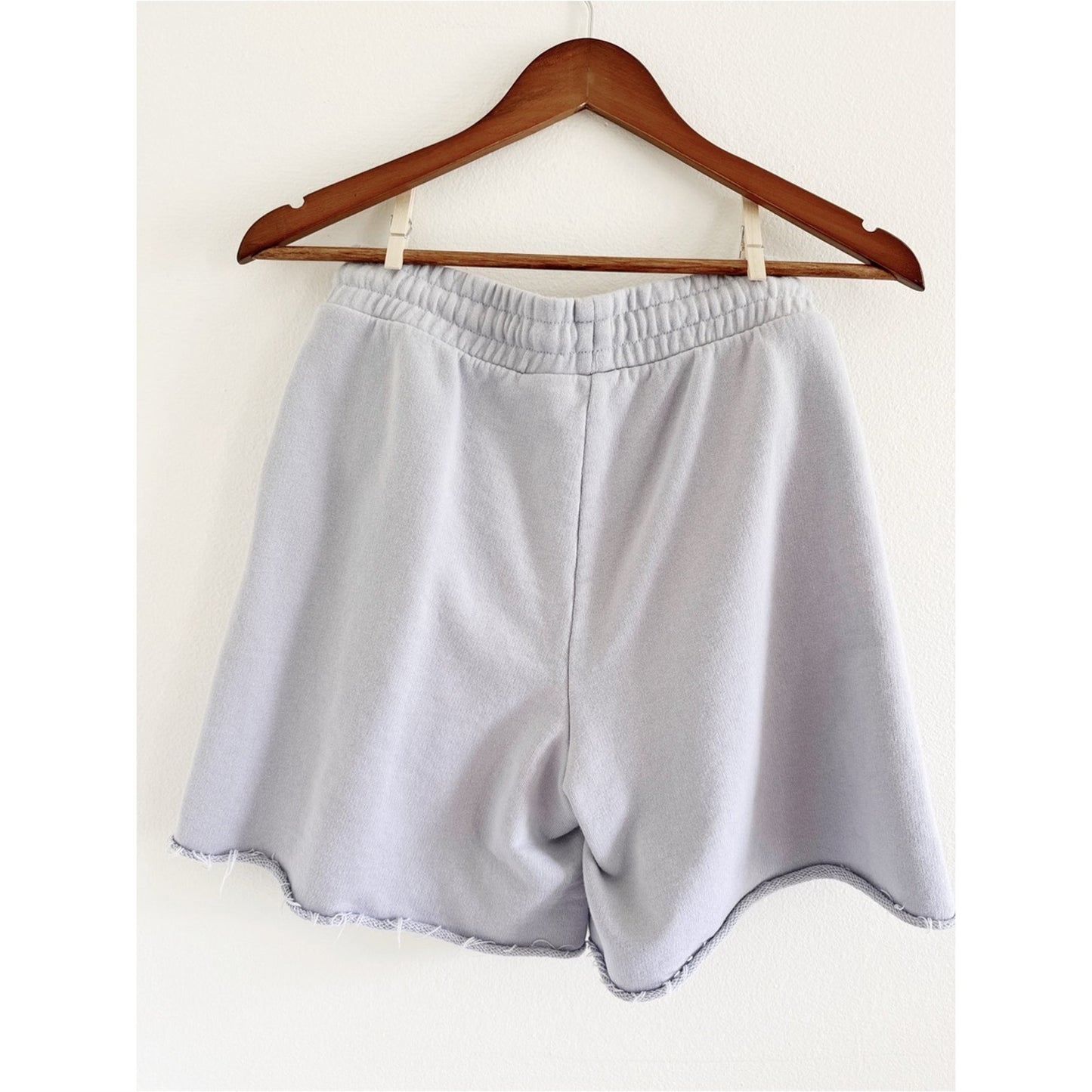 H&M Dusty Blue Drawstring Shorts small