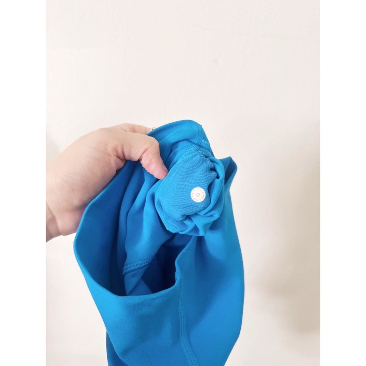 Lululemon High-Waist Blue Athletic Bike Shorts size 0