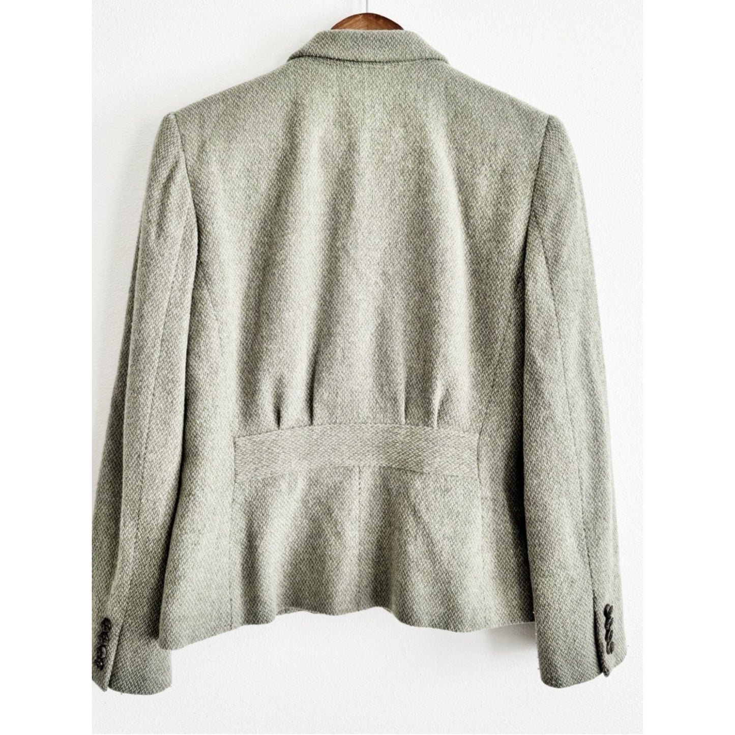 Ralph Lauren sage green Wool-Blend Blazer size 6