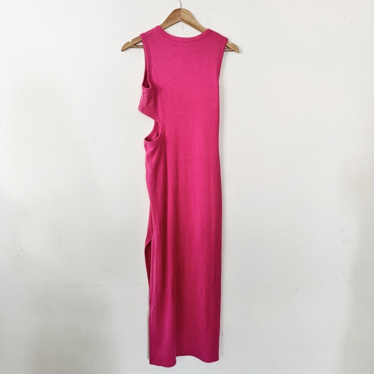 Tyche Pink Sleeveless Cutout Dress medium