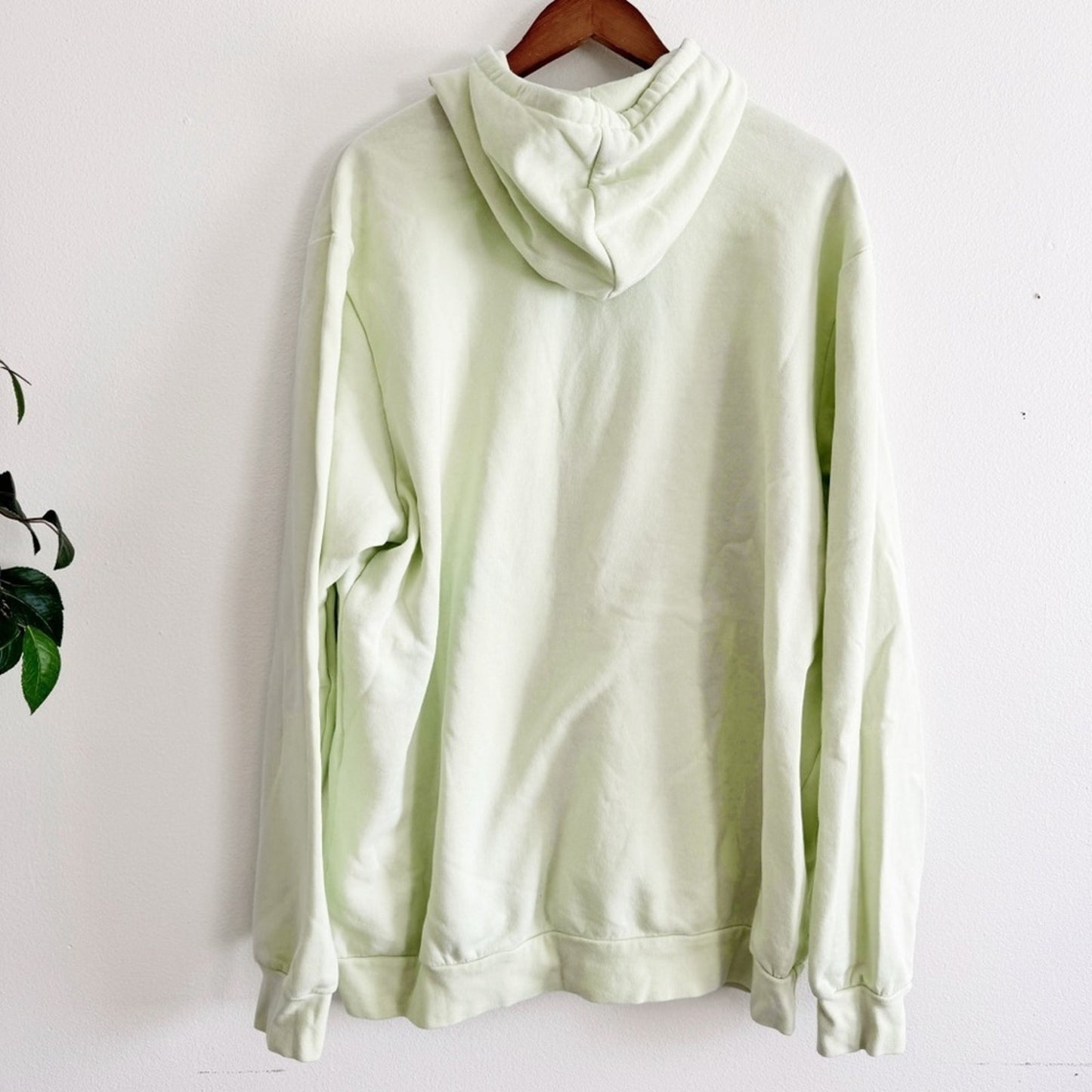 Pastel lime Adidas hoodie XXL