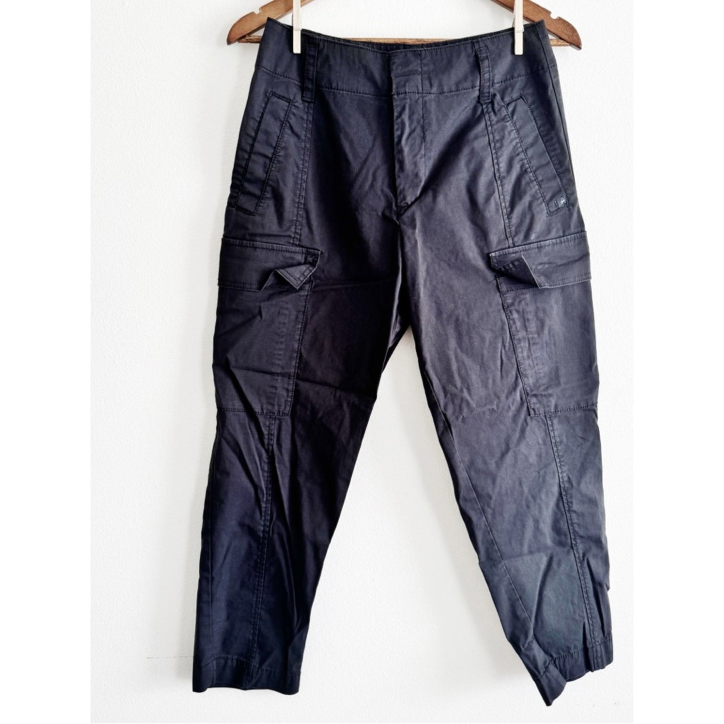 Calvin Klein Jeans Black Cargo Pants - Utility Style size 4