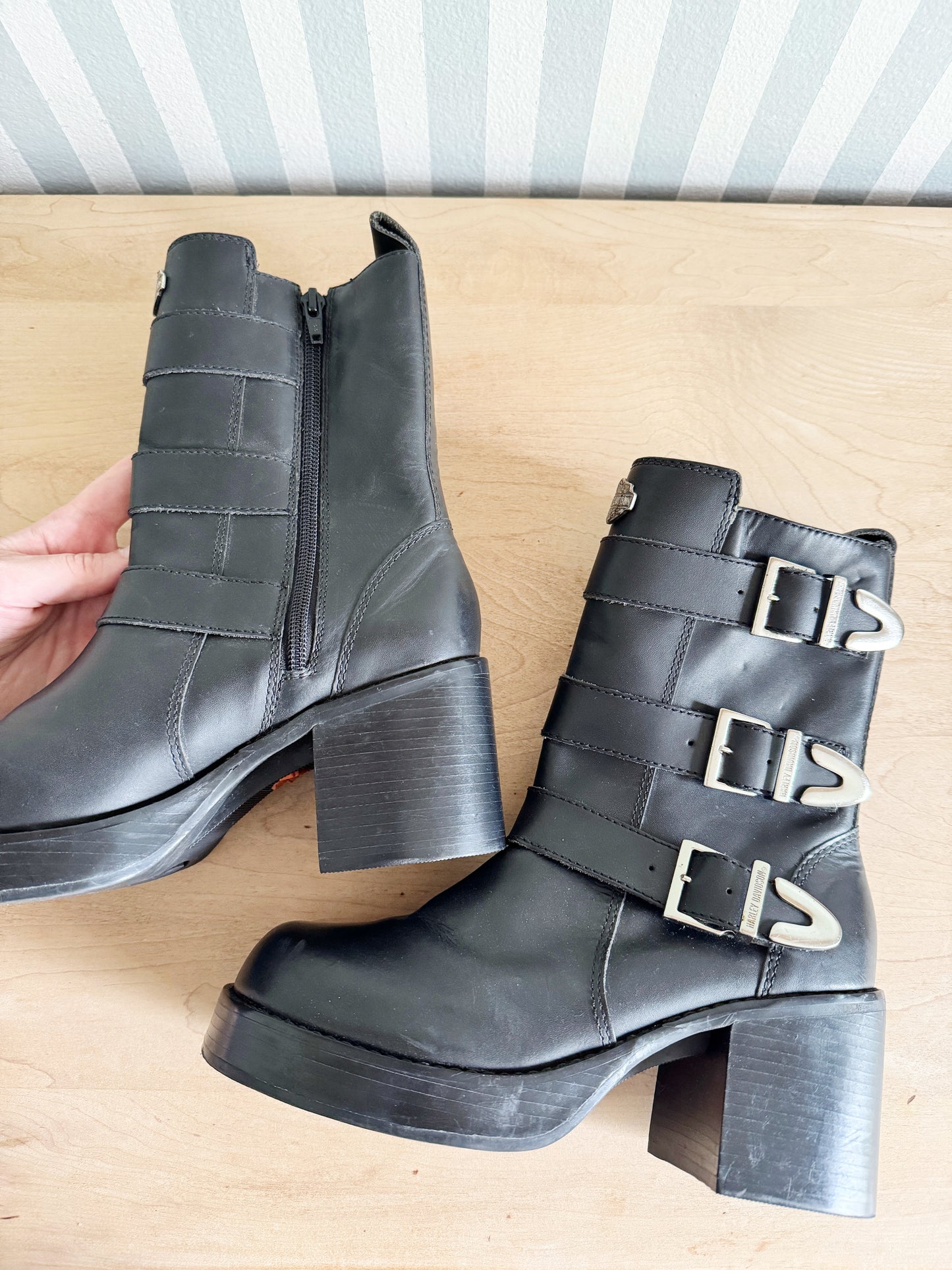 6 women’s | Harley Davidson boots