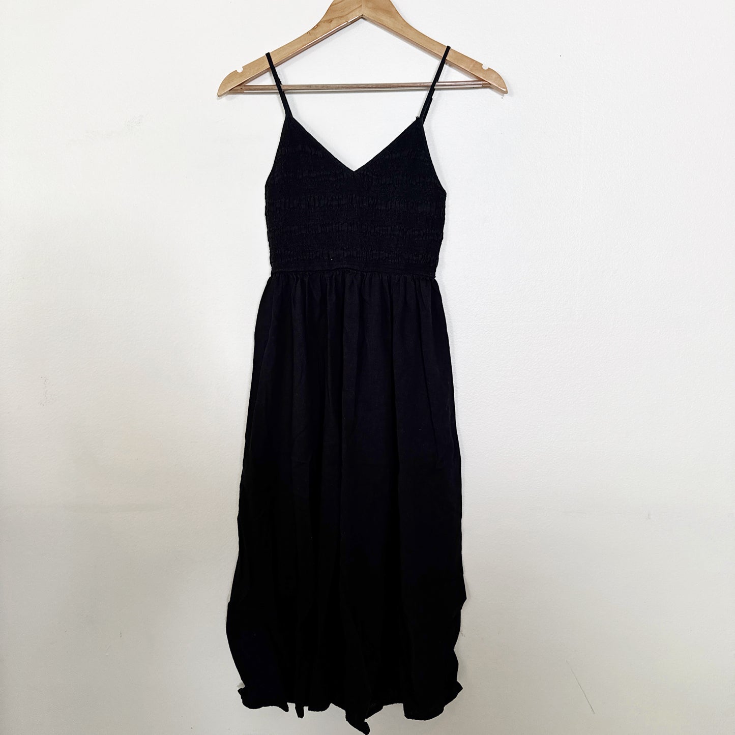 XS | Urban Outfitters Black tank dress midi