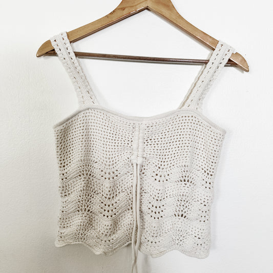 Medium | Rachel Zoe Crochet tank