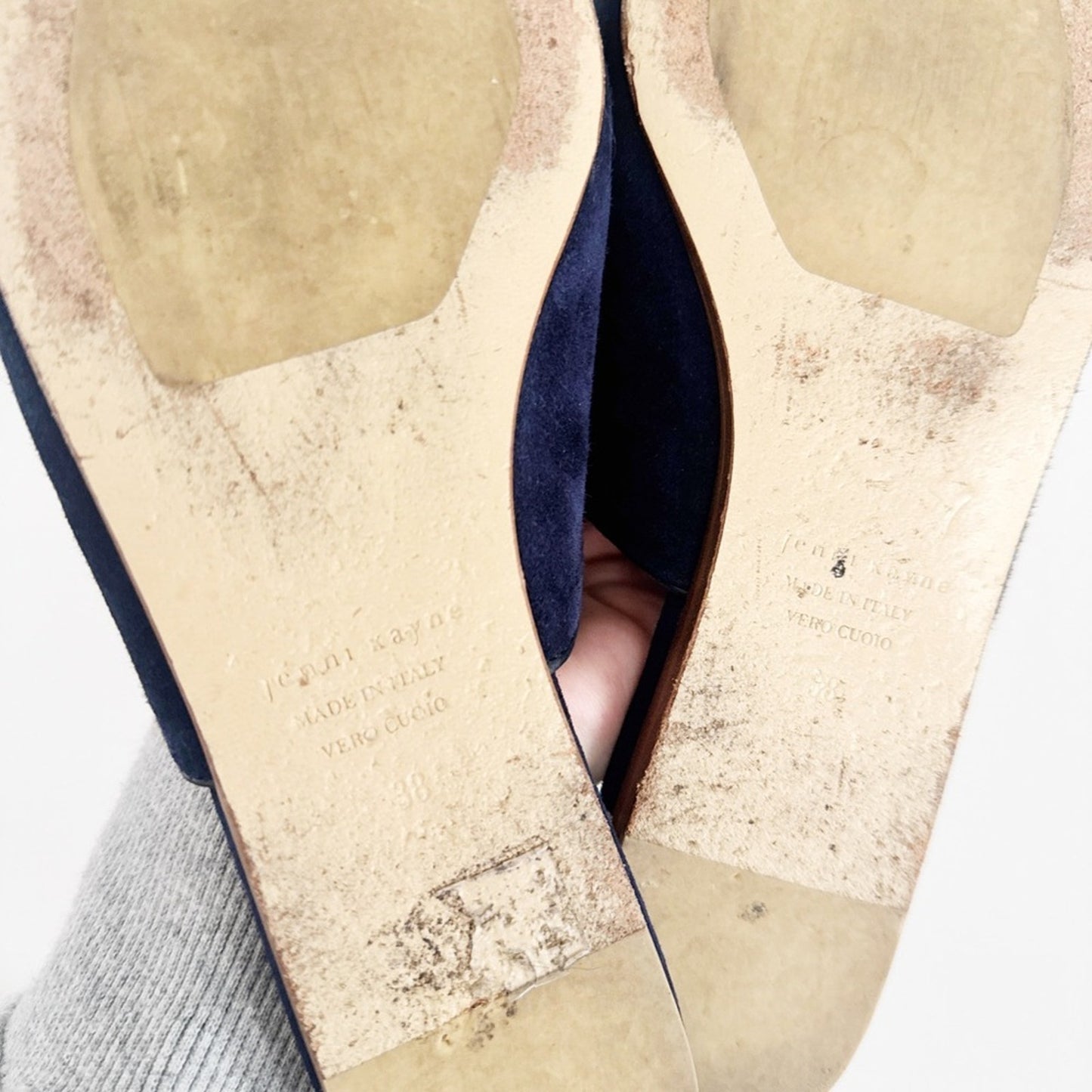 Jenni Kayne suede mules size 38