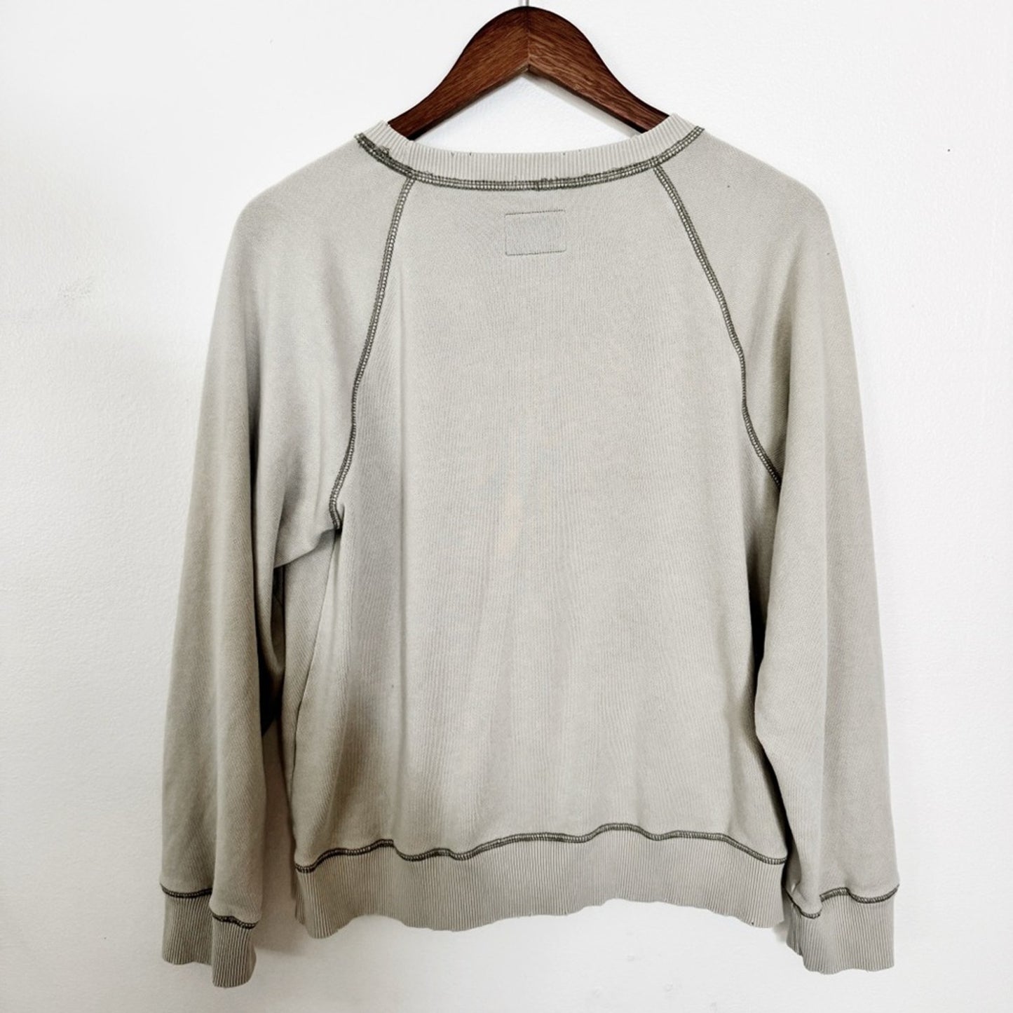 American Eagle Light Sage Crewneck Sweatshirt medium