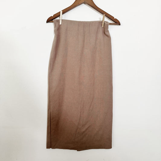 Small | Brown Zara midi skirt