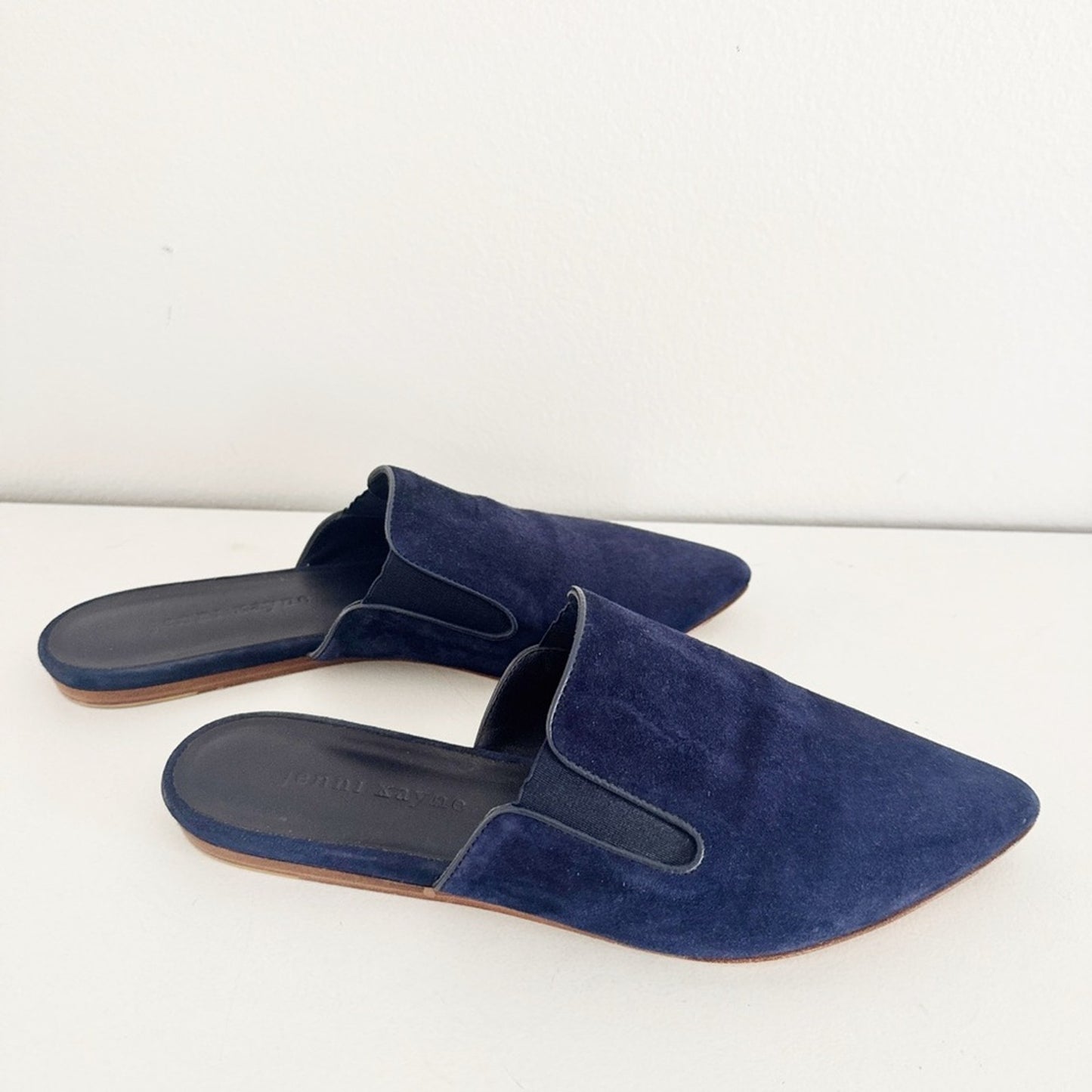 Jenni Kayne suede mules size 38