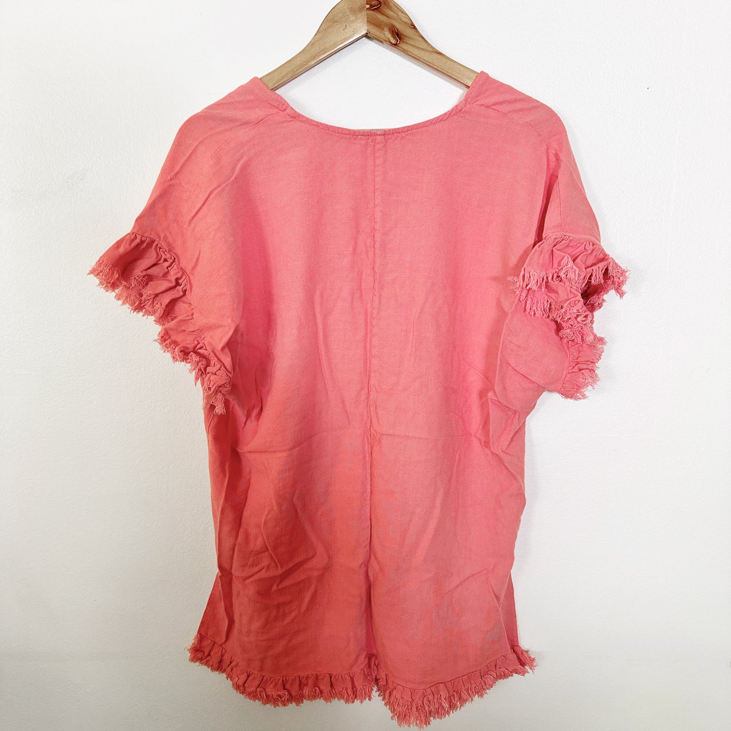 Small | Peachy umgee top