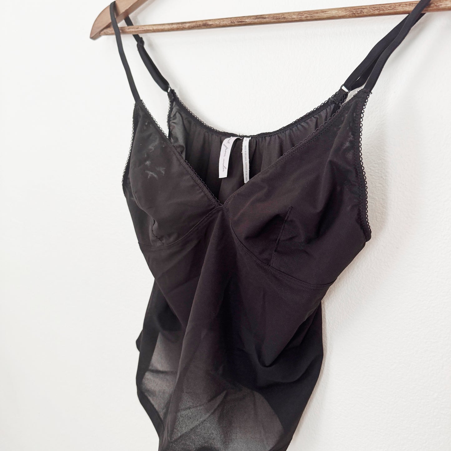 Large | Urban outfitters Black sheer “lingerie” style top
