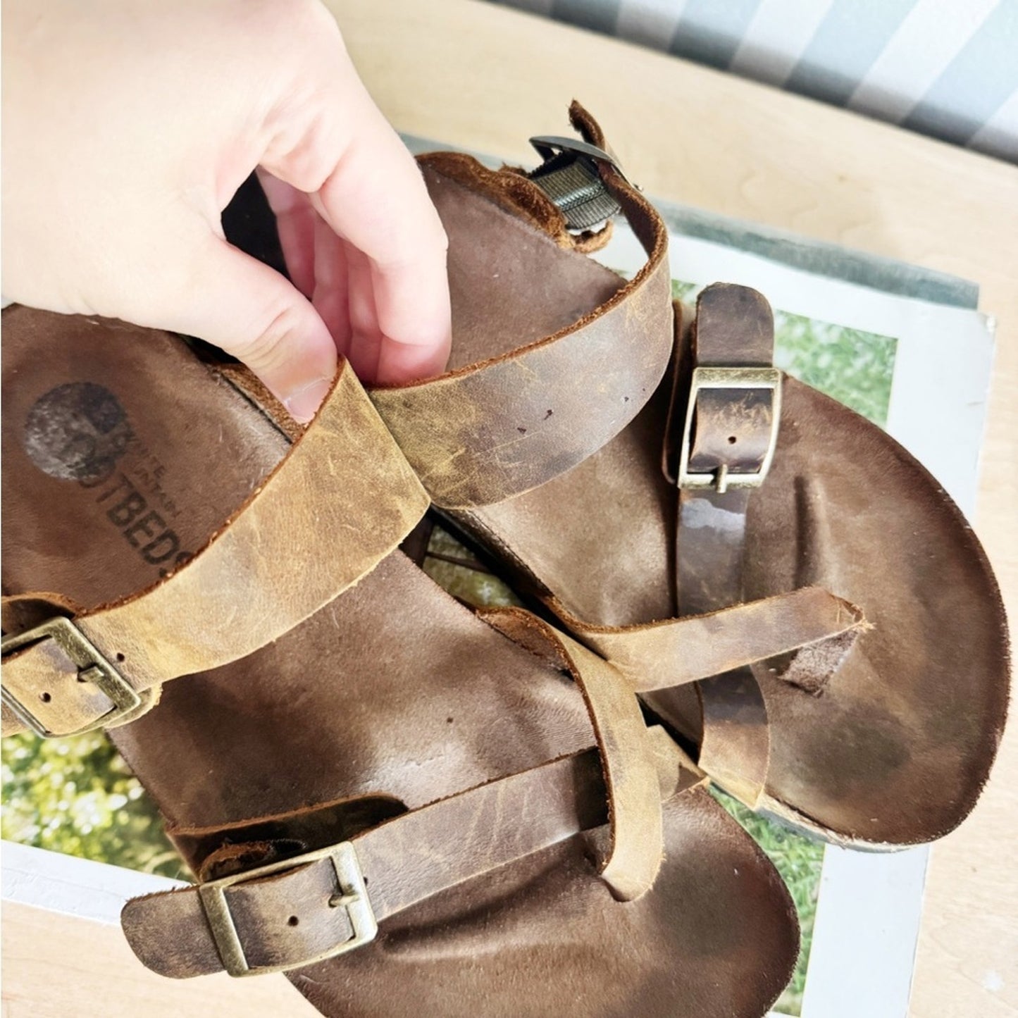 White mountain Gracie sandals women’s 7