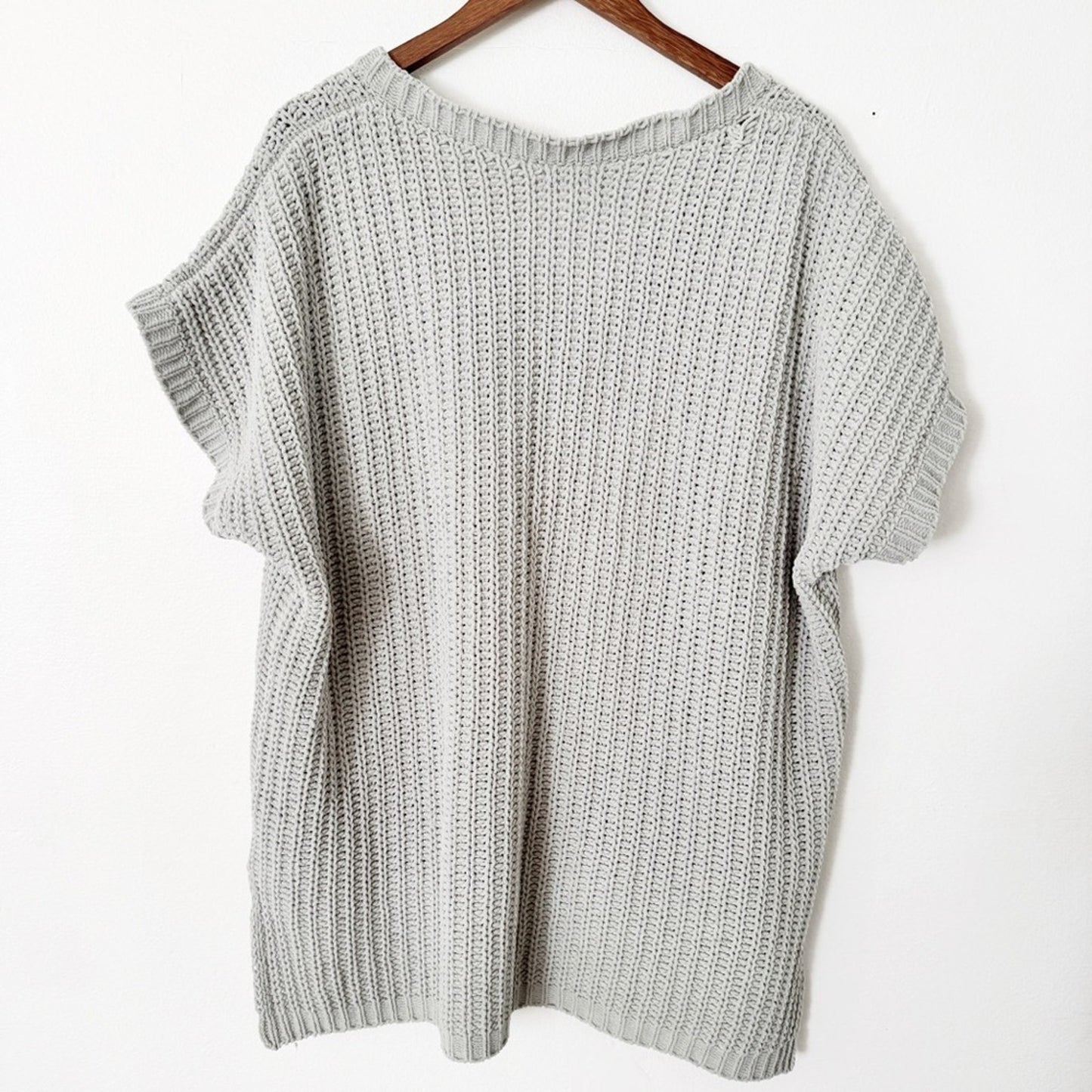 POL Light Sage Knit Sweater medium