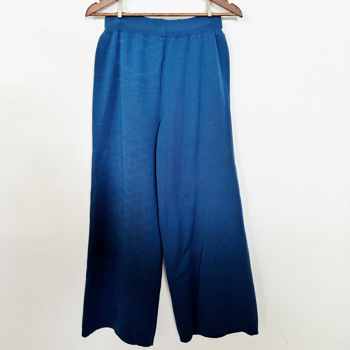 Small | No brand blue heavy knit pants