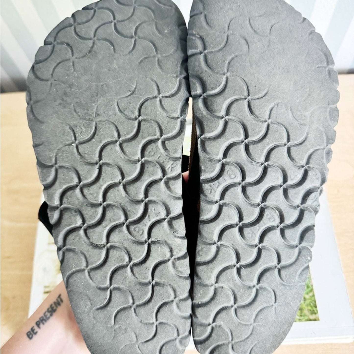 Birkenstock papillio black womens 6