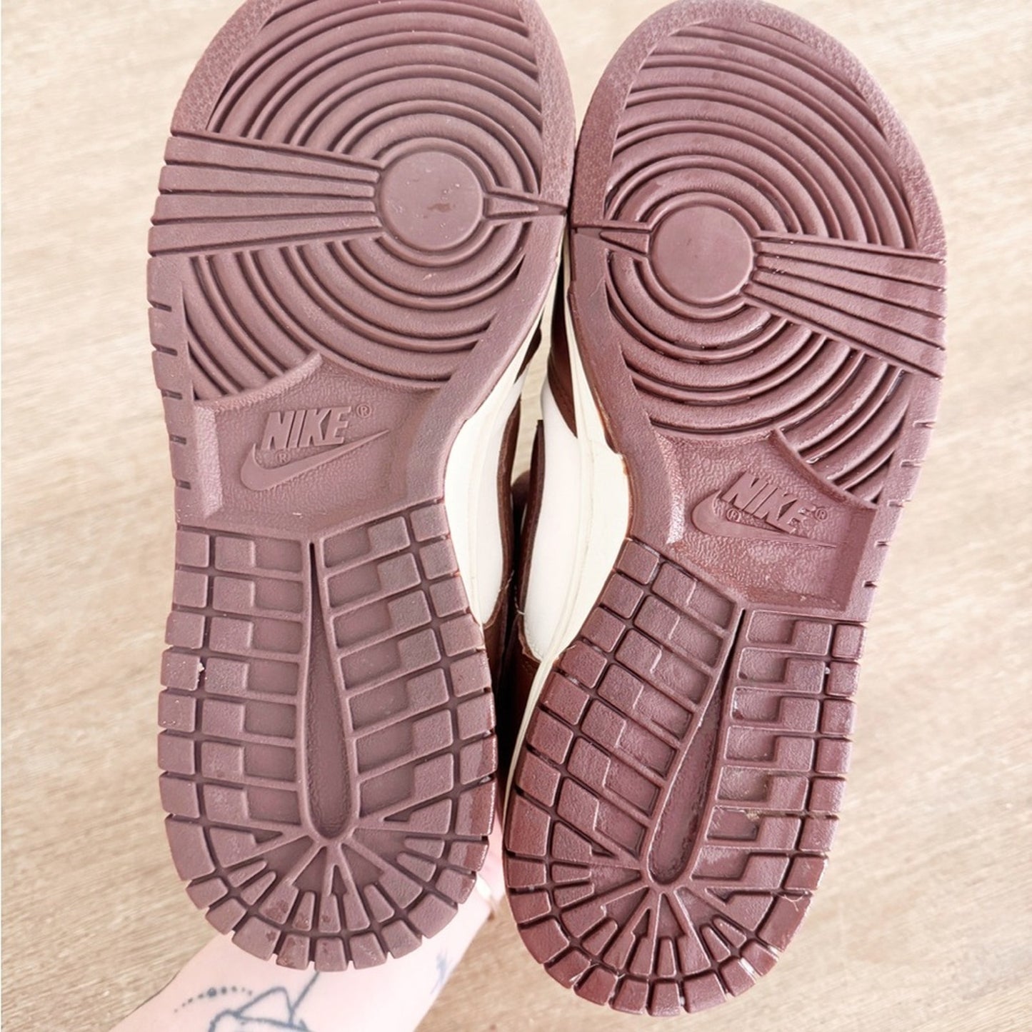 Nike dunk Low-Top Sneakers in cacao wow  women’s 6.5