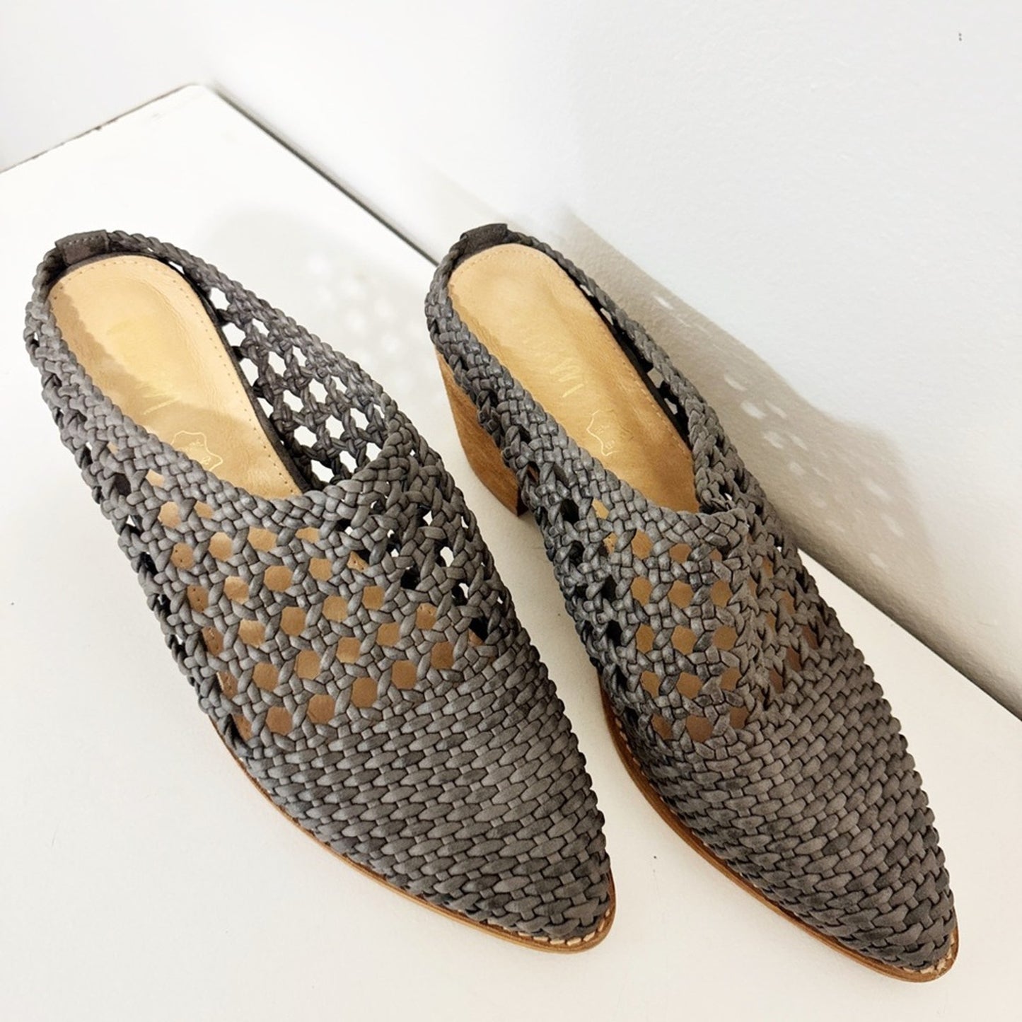 Mimi chunky heel mules women’s 10