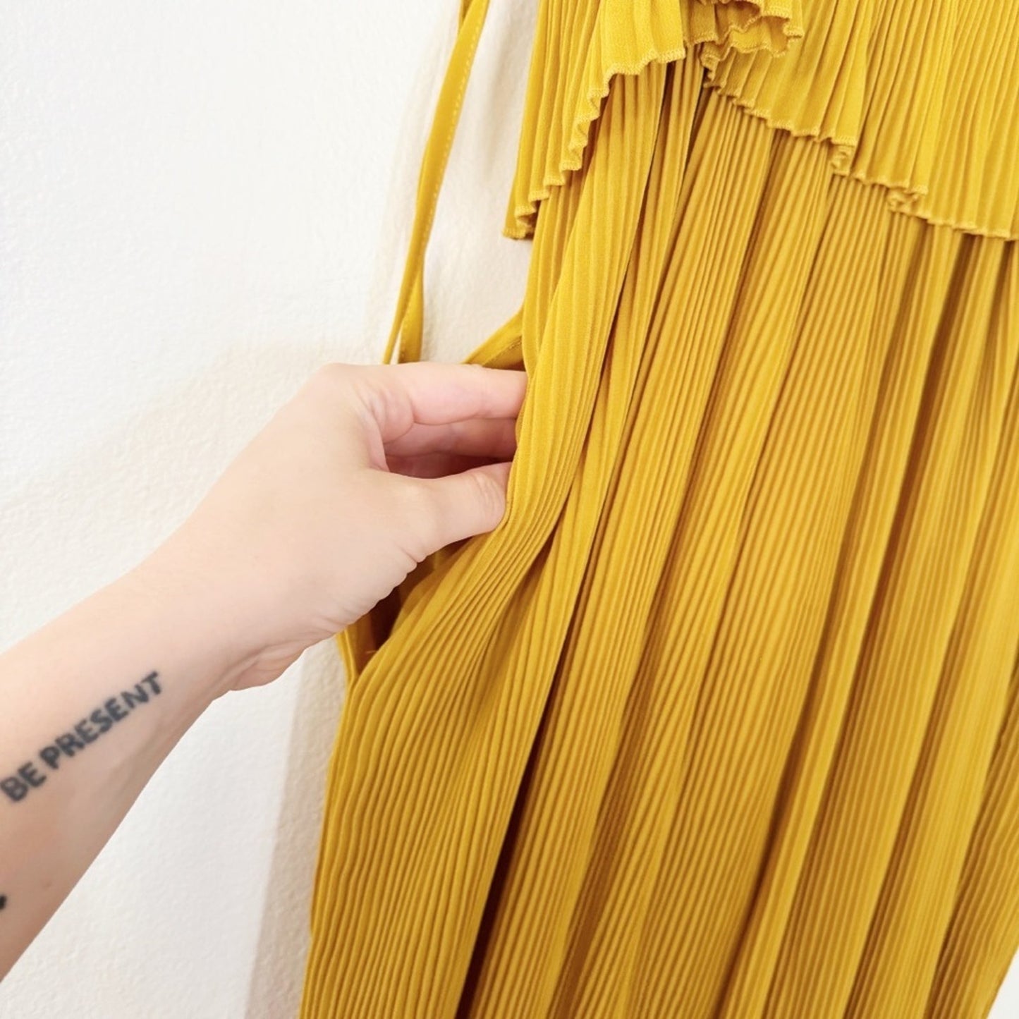 Mable Mustard Yellow Jumpsuit Medium NWT
