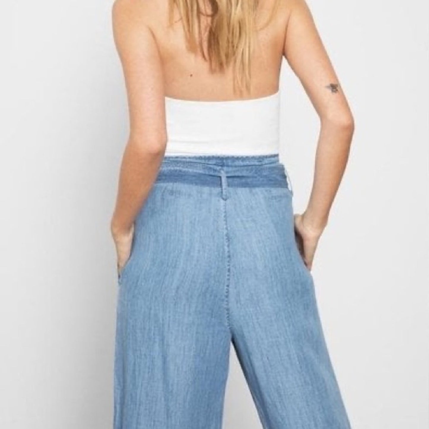 Rails flowy chambray pants XS