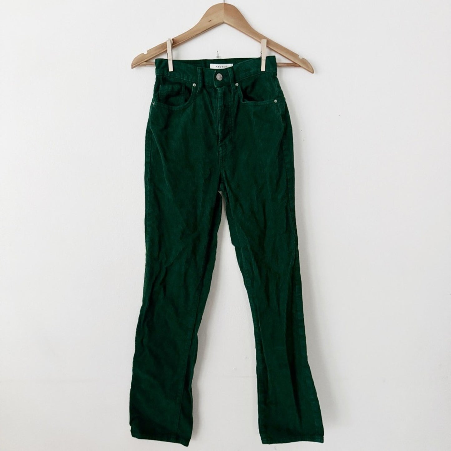 Green corduroy Pacsun pants 23