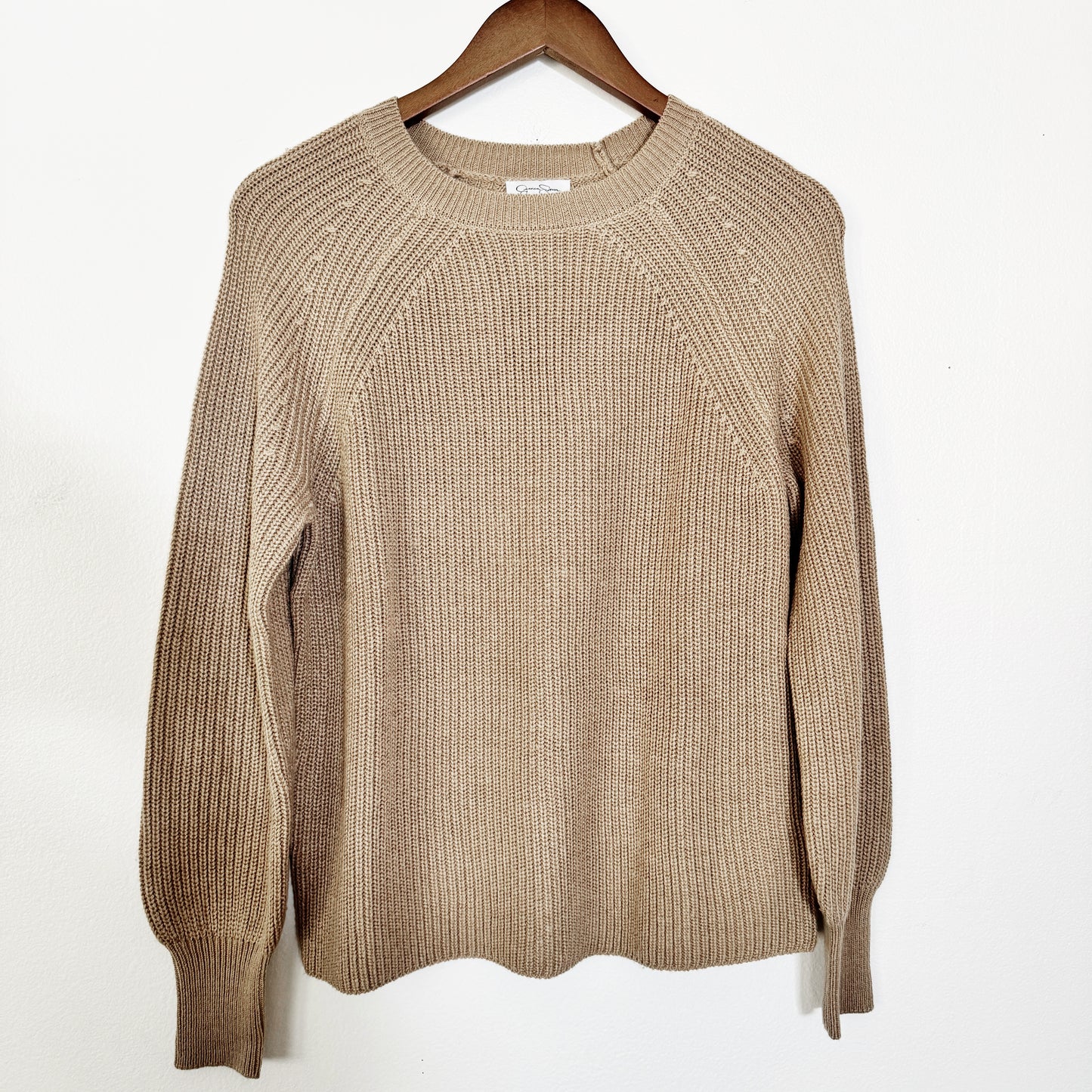 Small | Brown knit sweater Jessica Simpson