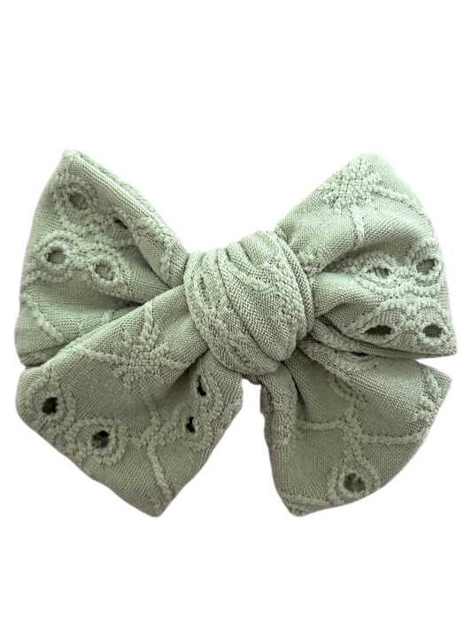 Spring green pinwheel