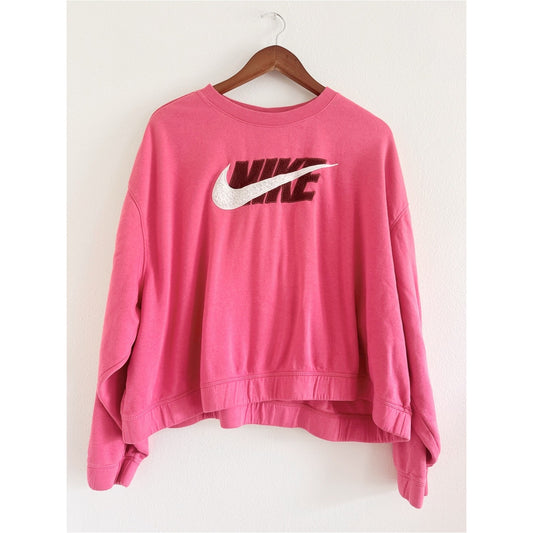 Nike Pink Logo Crewneck Sweatshirt 2X