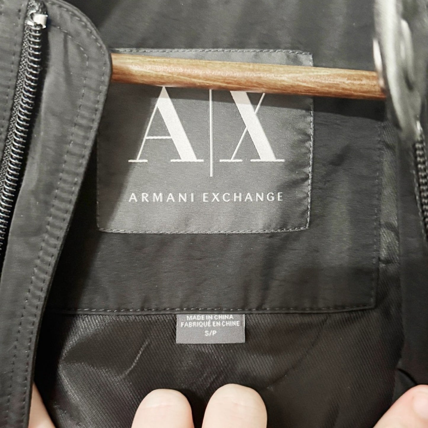 Men's Black Armani Jacket small