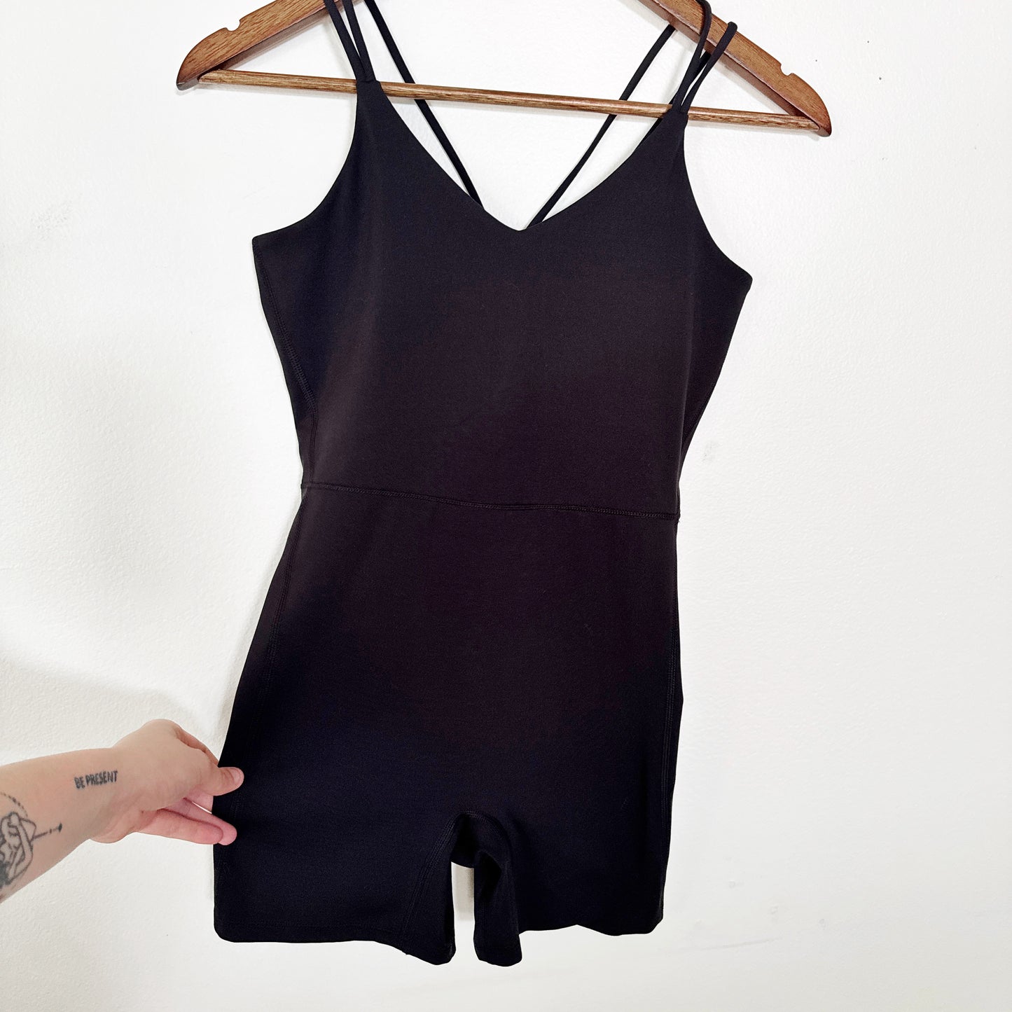 Small | Black athletic short bodysuit by All in motion