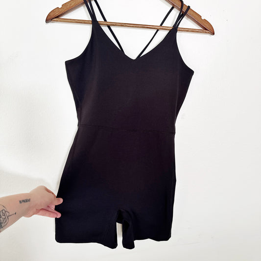 Small | Black athletic short bodysuit by All in motion