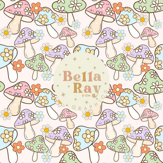 Floral Mushrooms