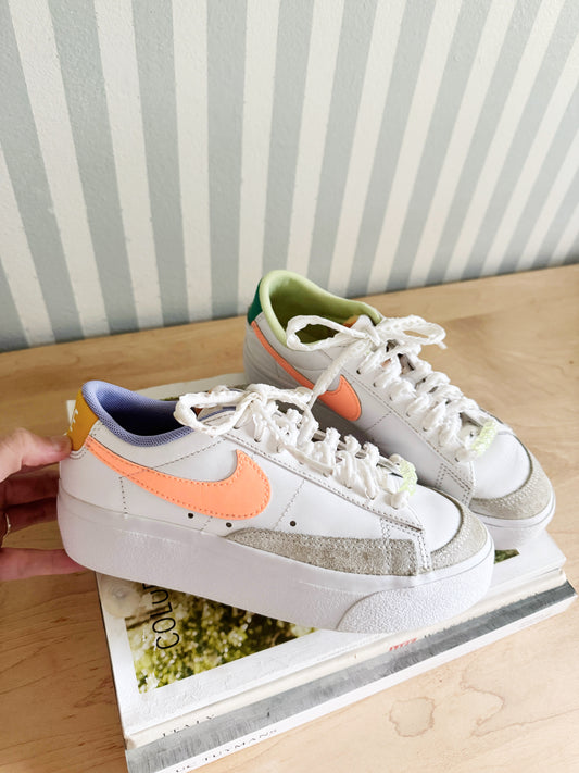 5Y | Nike blazers multicolor platform