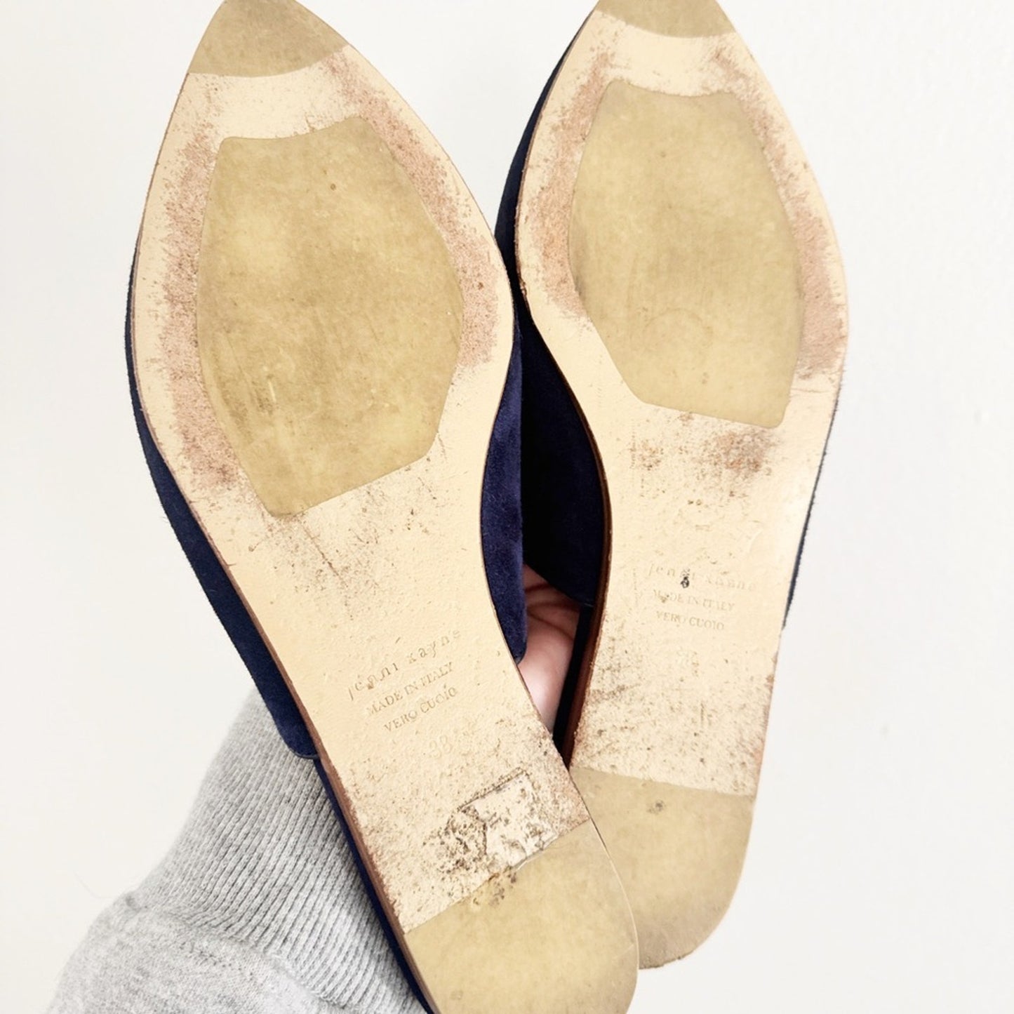 Jenni Kayne suede mules size 38