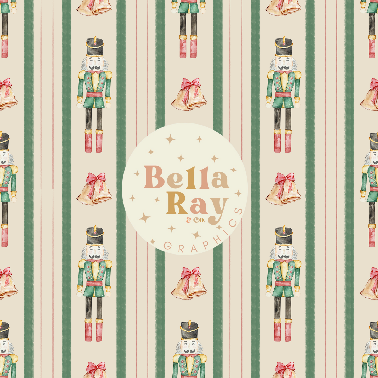 Nutcracker Christmas ribbon