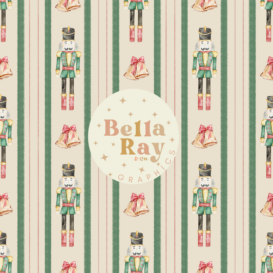 Nutcracker Christmas ribbon
