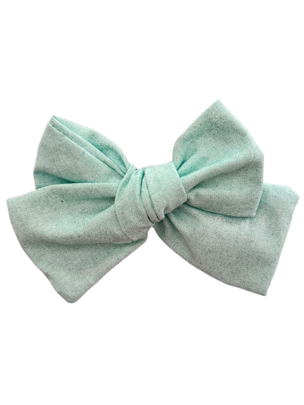 Crystal blue sparkly pinwheel