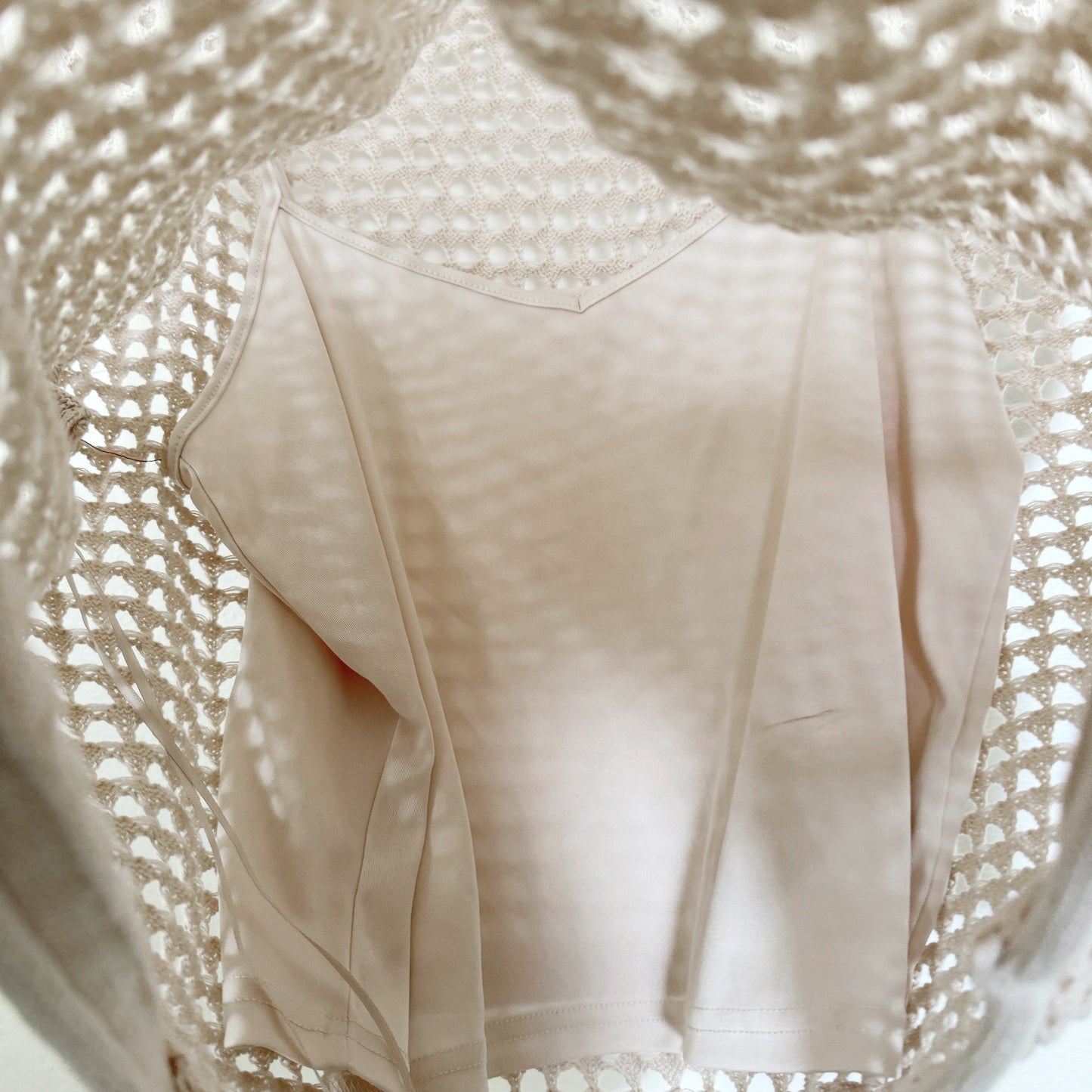 Large | Steve Madden Open waffle top with tank NWT