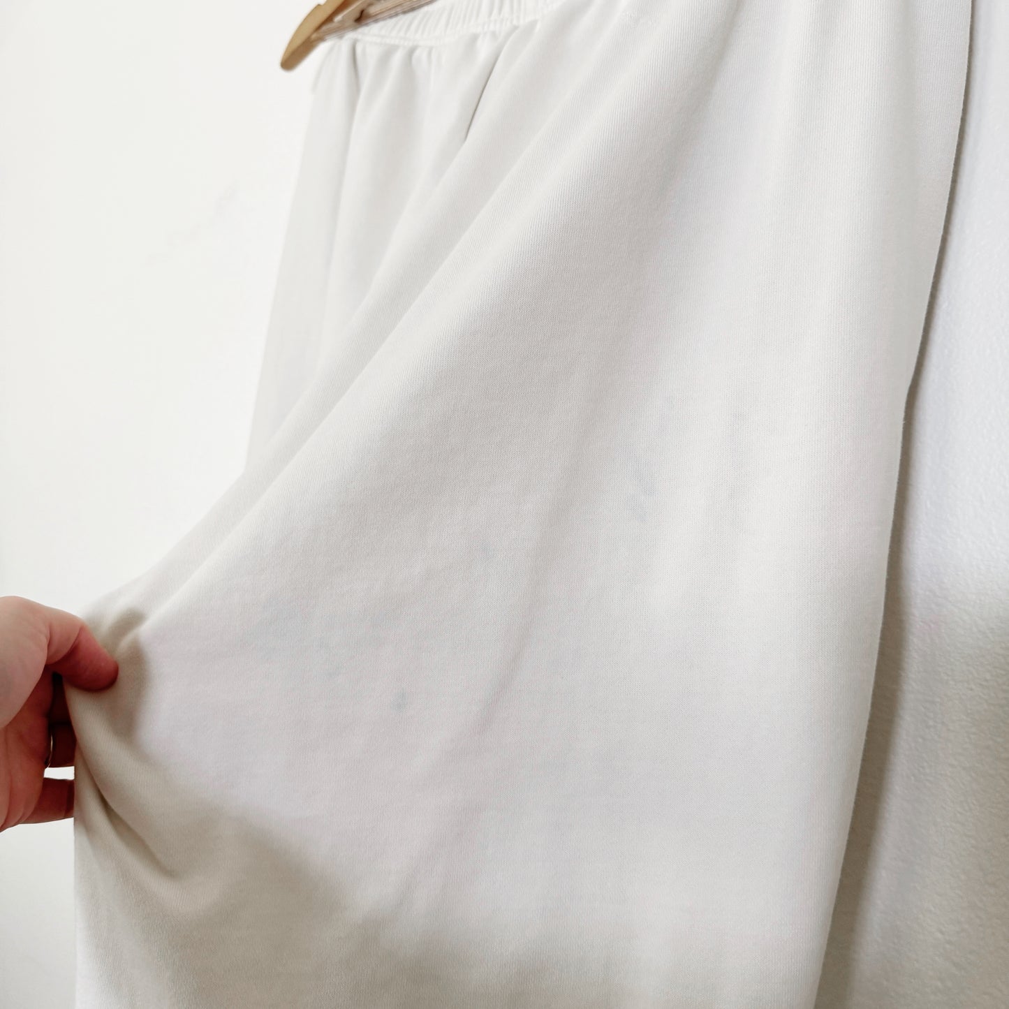 XL | Gymshark x Whitney Simmons Cream jogger sweatpants