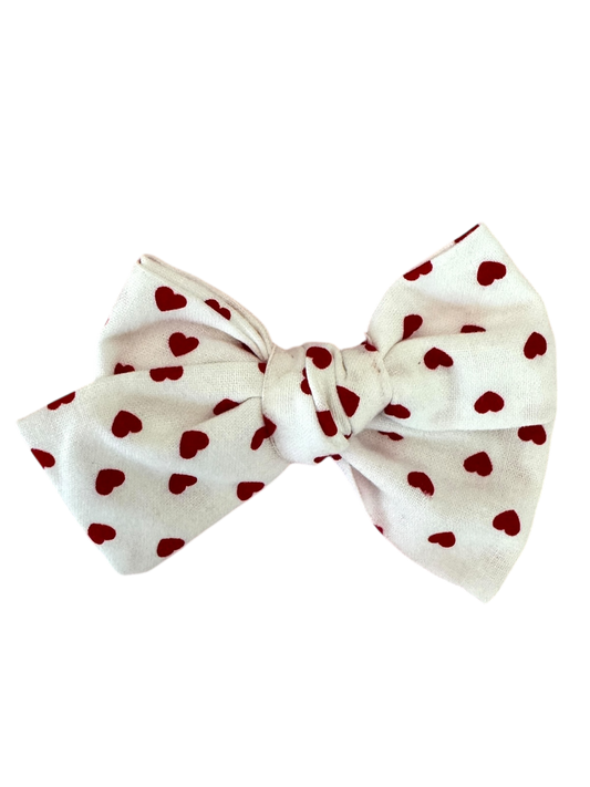 Red hearts pinwheel