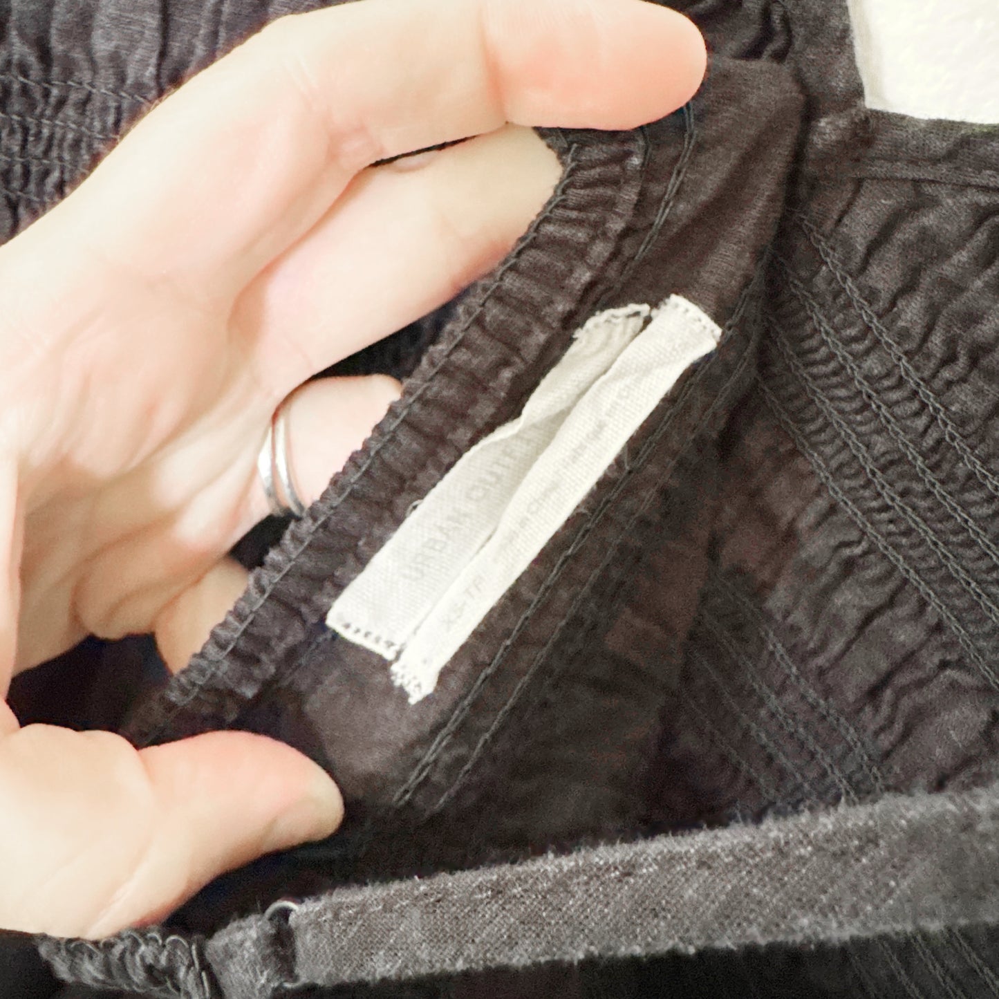 XS | Urban Outfitters Black tank dress midi