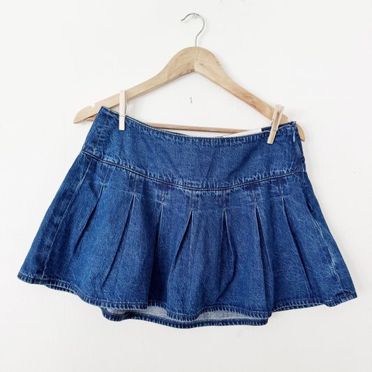 6 | denim AE skirt NWT
