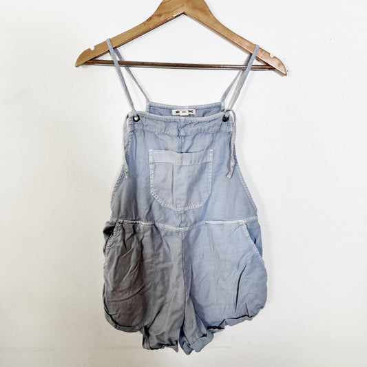 Small | billabong Blue denim billabong overall shorts