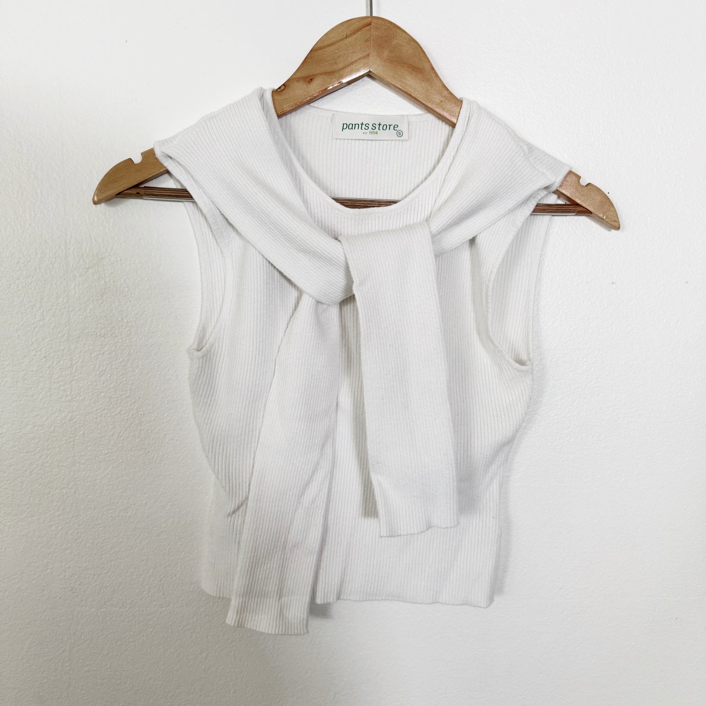 Small |Pants store Sleeveless drape top