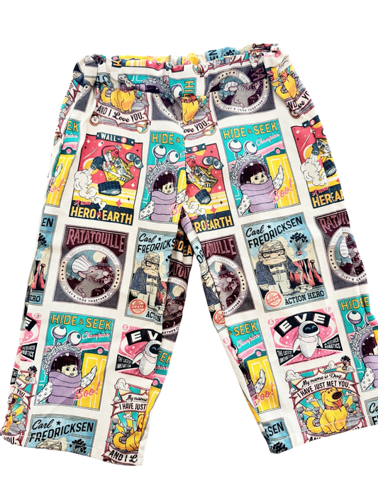 90s inspired flow pants