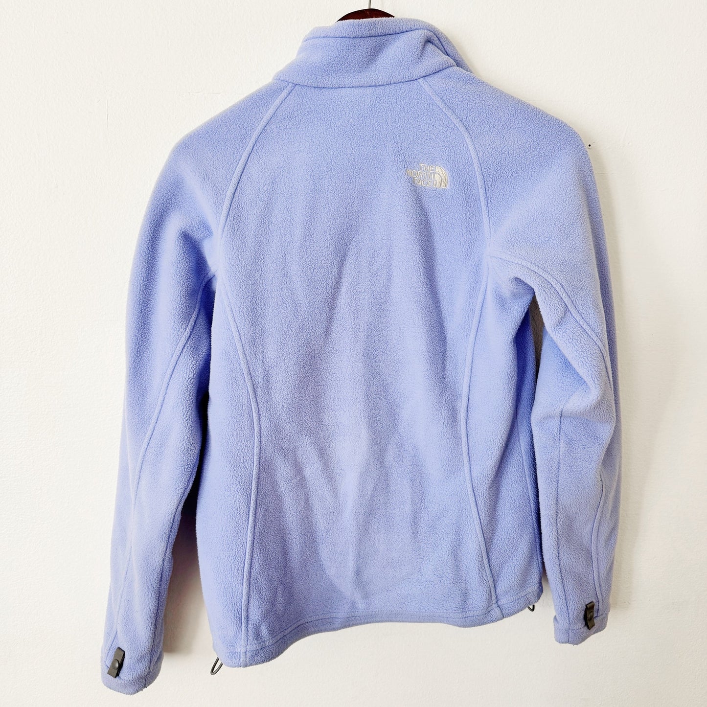 North Face zip up in lavender XS