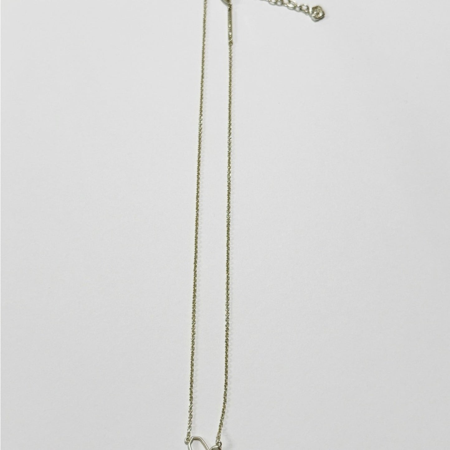 Kendra Scott Sawyer Rhodium Necklace