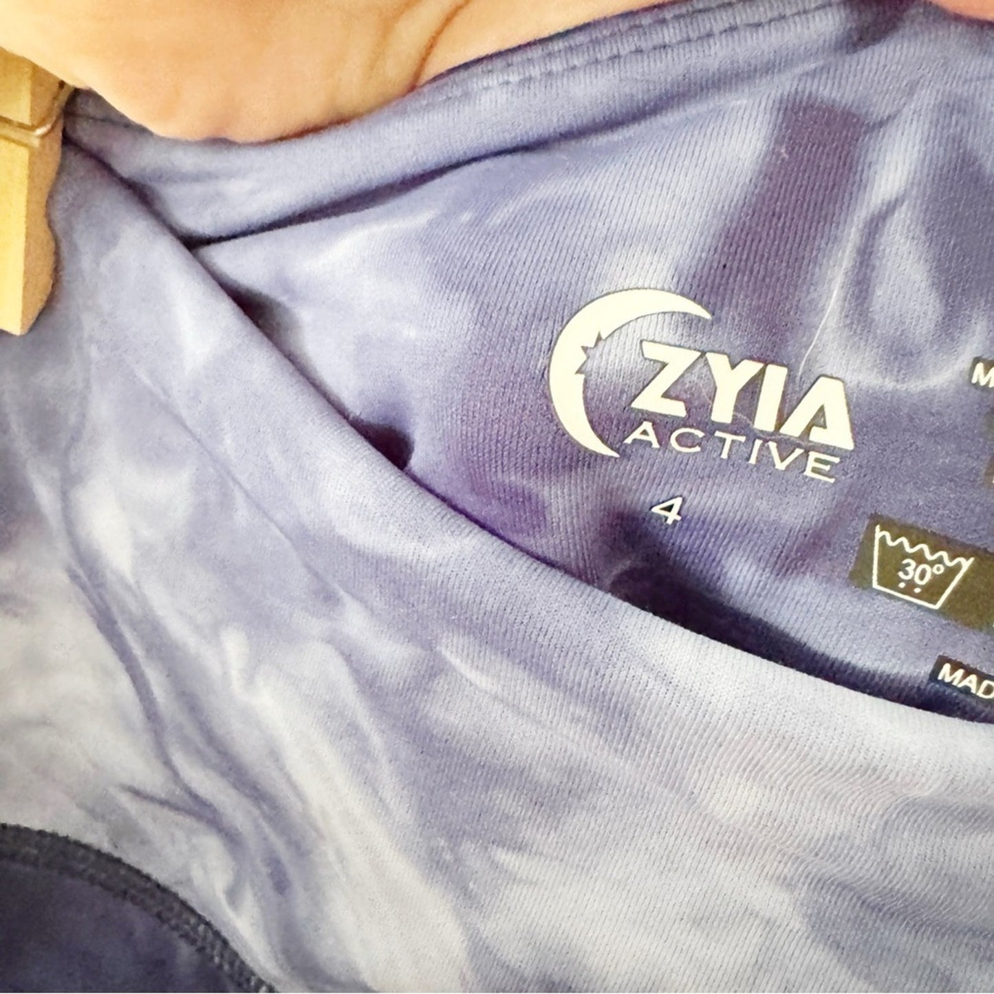 Zyia blue watercolor active SET 4/M