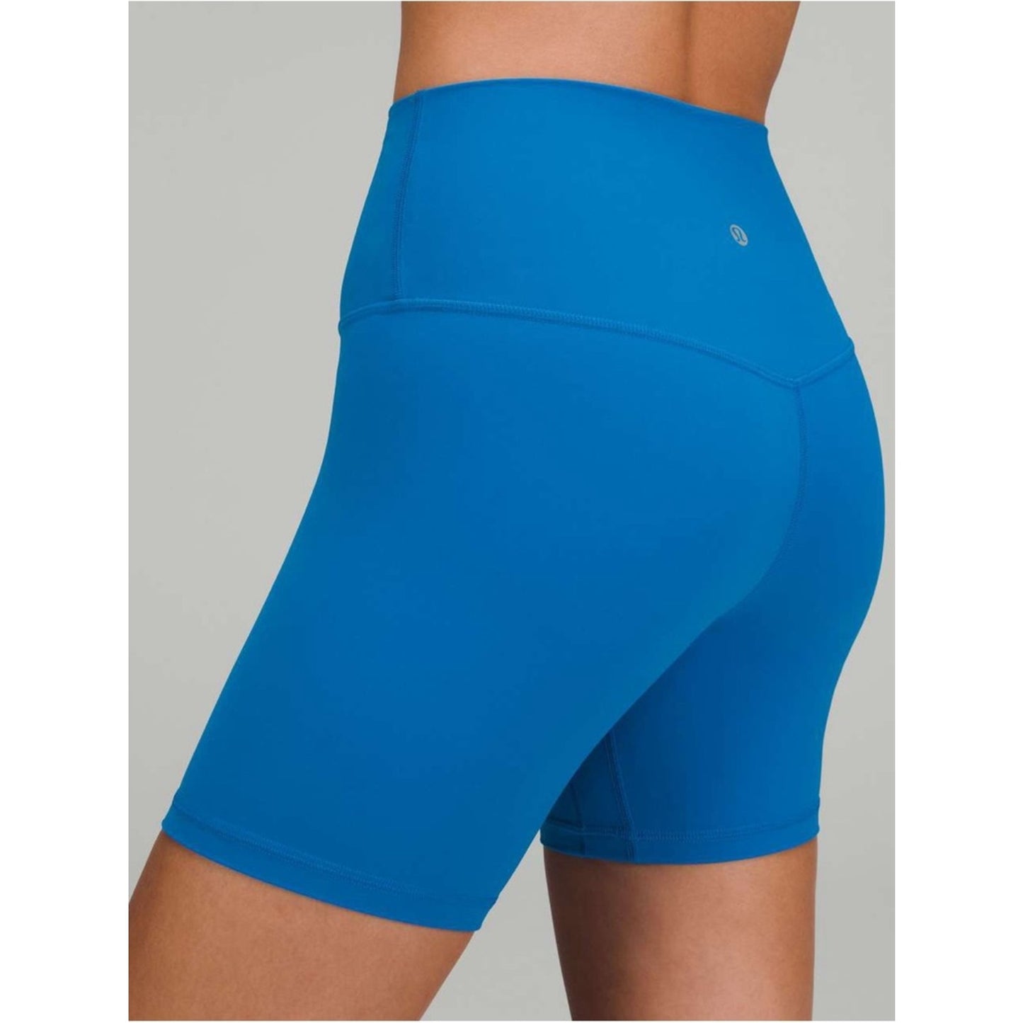 Lululemon High-Waist Blue Athletic Bike Shorts size 0